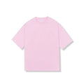 Men's Cotton Short Sleeved Loose T-shirt Pink